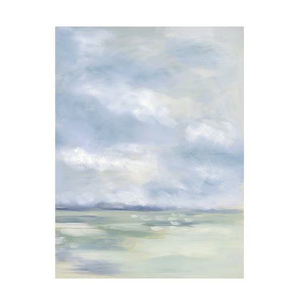 Danusia Keusder 'Coastal Water' Canvas Art, 35x47, Trademark Fine Art, Mfr#: WAG17884-C3547GG